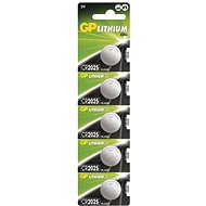 GP CR2025 Lithium 5pcs in Blister Pack - Button Cell