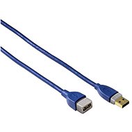 Datový kabel Hama prodlužovací USB 3.0 A-A, 1.8m, modrý
