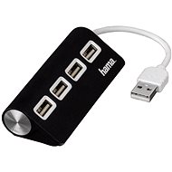 USB Hub Hama USB 2.0 Hub 1:4 Black