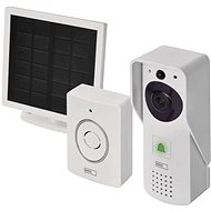 Emos GoSmart Domovní bezdrátový bateriový videozvonek IP-09D s wifi a solárním panelem - Videozvonek