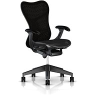 Herman Miller Mirra with Backrest Butterfly, For Soft Floors - Black - Office Chair
