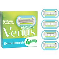 GILLETTE Venus Extra Smooth for Easy Shaving, 4 pcs - Women's Replacement Shaving Heads