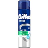 Gillette Series Sensitive gel na hol 200 ml - Gel na holení