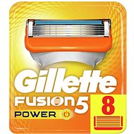 GILLETTE Fusion Power 8 pieces of spare heads - Men's Shaver Replacement Heads