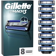 GILLETTE Mach3 8 pieces of spare heads - Men's Shaver Replacement Heads
