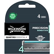 Pánské náhradní hlavice WILKINSON Quattro Essential Precision Sensitive 4 ks - Pánské náhradní hlavice