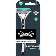 WILKINSON Quattro Essential Precision Sensitive + hlavice 1 ks - Holicí strojek