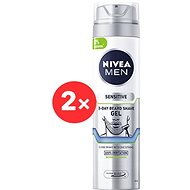 NIVEA Men 3-Day Beard Shave Gel Sensitive 200 ml - Gel na holení