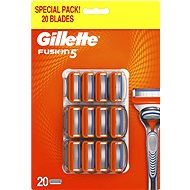 GILLETTE Fusion 20 pcs - Men's Shaver Replacement Heads