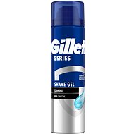 GILLETTE Series Čisticí gel na holení s dřevěným uhlím 200 ml
