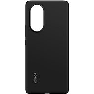 Honor 50 Silicone Rubber Case Black - Kryt na mobil