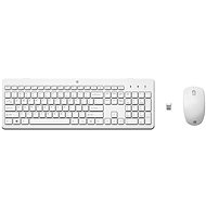 HP 230 Wireless Mouse Keyboard White - CZ