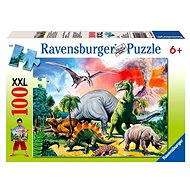Puzzle Ravensburger 109579 Mezi dinosaury - Puzzle