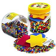 Embroidery Beads and 3 Pads 4000 pcs - Yellow - Perler Beads