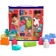 Mega Bloks Pytel kostek pro holky (60 ks) - Kostky pro děti