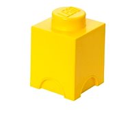 LEGO Úložný box 125 x 127 x 180 mm - žlutý - Úložný box