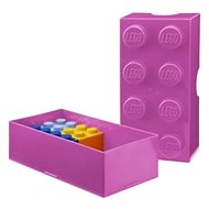 Svačinový box LEGO Box na svačinu 100 x 200 x 75 mm - růžový - Svačinový box