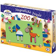 Detoa Dřevěné hračky - Magnetické puzzle ZOO