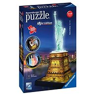 Ravensburger 3D 125968 Socha svobody (Noční edice) - 3D puzzle