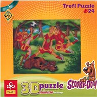 Trefl Puzzle Scooby Doo: Fotbal 3D 24 dílků - Puzzle