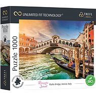 Trefl Puzzle UFT Cityscape: Most Rialto, Benátky, Itálie 1000 dílků - Puzzle