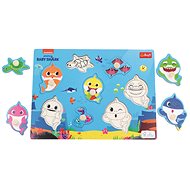 Trefl Dřevěná vkládačka Baby Shark - Vkládačka