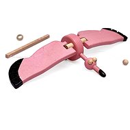 Ulanik Čáp růžový dekoračka - Interaktivní hračka