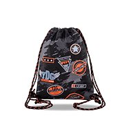 Coolpack Sprint černý/oranžový - Vak na záda