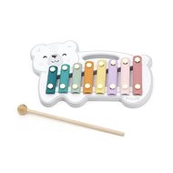 Dřevěný xylofon polární medvěd - Hudební hračka
