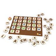 Didaktická hračka Dřevěná hra - abeceda