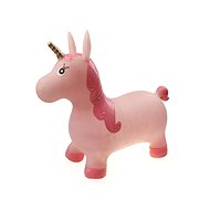 Zvířátko skákací - třpytivě růžový jednorožec - Dětské hopsadlo