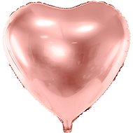 Foliový balónek, 61cm, srdce, růžový - Balonky