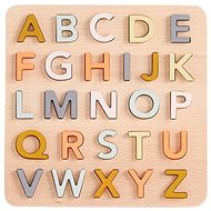 Vkládačka Puzzle dřevěné abeceda