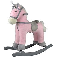 Kůň houpací růžový jednorožec - Houpadlo
