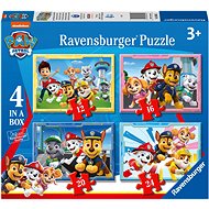 Ravensburger 030651 Tlapková patrola 4 v 1 - Puzzle