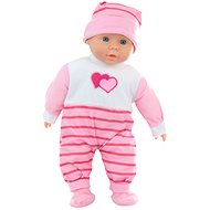 Baby girl with sound - hearts - Doll