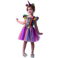 Šaty na karneval - jednorožec se sukýnkou, 92 - 104 cm - Dětský kostým