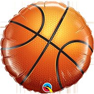Balónek foliový - basketbalový míč 46 cm - Balonky
