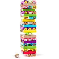 WOODY Tower "Sammy "with Animals - Game - Board Game