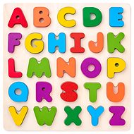 Woody Puzzle ABC- písmena na desce - Puzzle