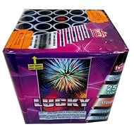 Fireworks -  Lucky Pack of Projectiles   25 Rounds - Fireworks