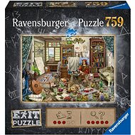 Ravensburger 167821 Exit Puzzle: Umělecké studio 759 dílků - Puzzle
