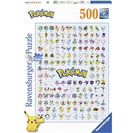 Ravensburger 147816 Prvních 151 Pokémonů 500 dílků  - Puzzle
