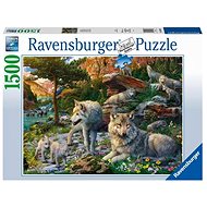 Ravensburger 165988 Jarní vlci 1500 dílků - Puzzle