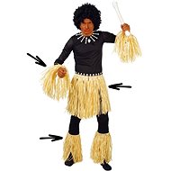 Kostým Zulu - Afro Sada - Unisex - Hawaii - Kostým