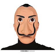 Plastová Maska Money Heist - Salvador Dali - Papírový Dům - Karnevalová maska
