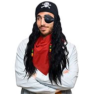 Pirate wig with scarf - Wig