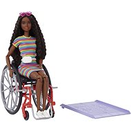 Barbie Modelka Na invalidním vozíku - černoška - Panenka