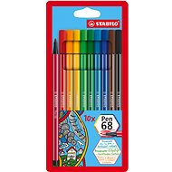STABILO Pen 68 plastové pouzdro 10 barev