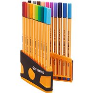 STABILO point 88 ColorParade pouzdro antracit/oranžová 20 barev